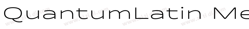 QuantumLatin Medium字体转换